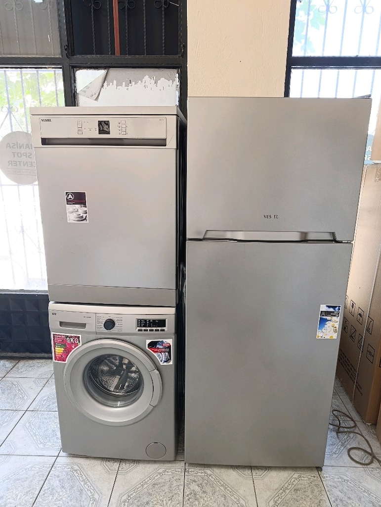 Vestel inox 3'lü beyaz eşya seti - 7