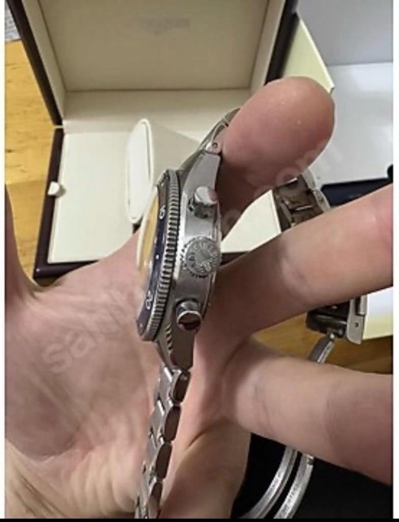 Longines Spirit Flyback 42 mm Automatic Full Set Mavi Kadran - 5