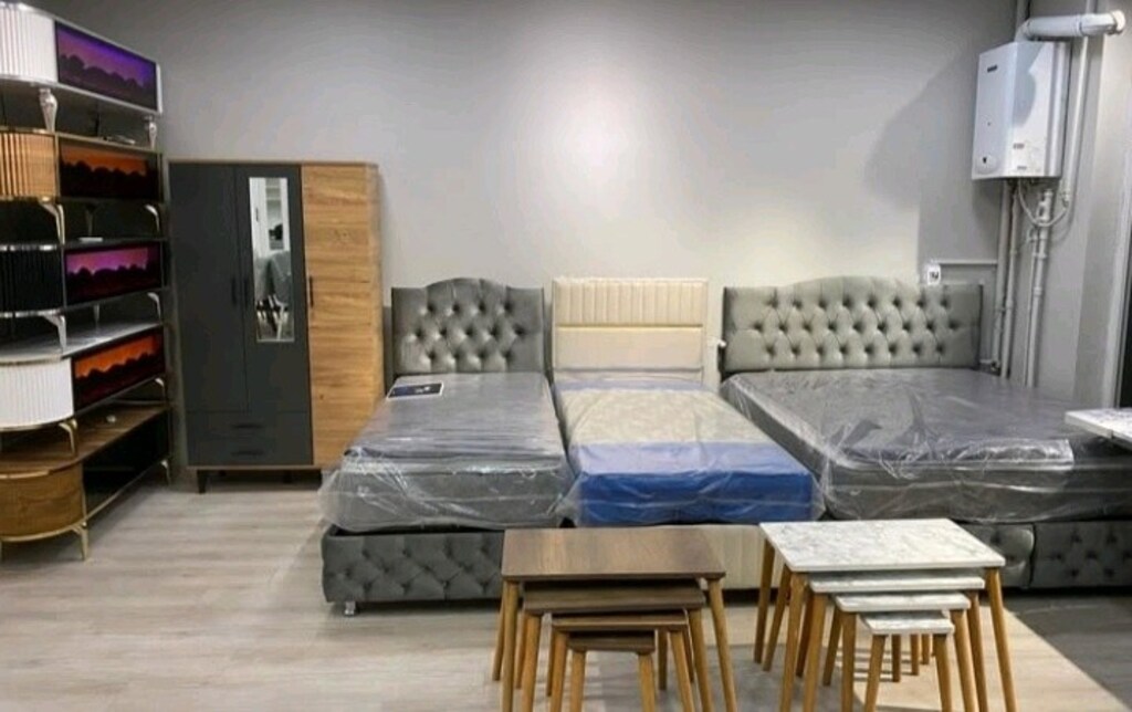 SIFIR TEK KİŞİLİK YENİ BAZA BAŞLIK YATAK ŞOK FİYAT - 10