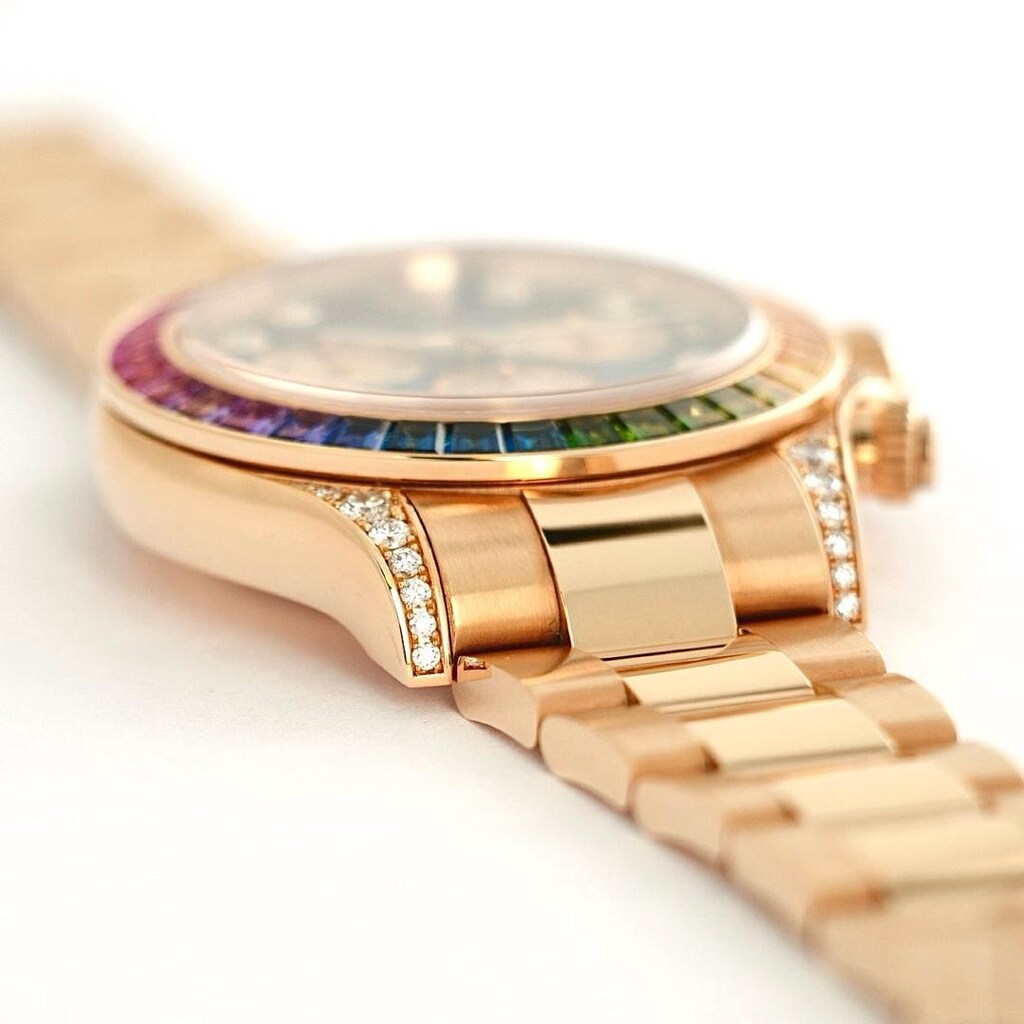 İTHAL/SIFIR/UNİSEX/Rolex Cosmograph Daytona,Tam Otomatik 18Kt.Gold - 7