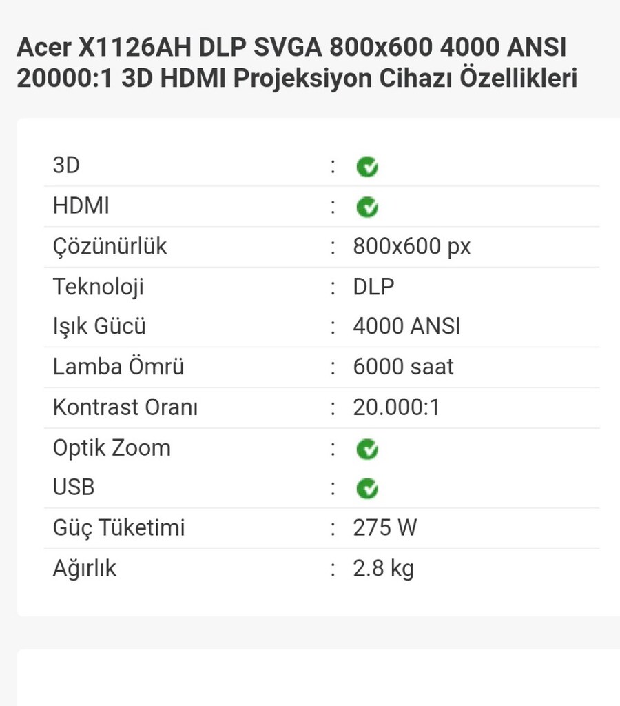 sifir projeksiyon - 16