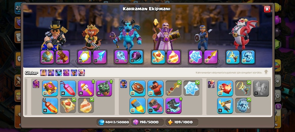 clash of clans BB18 Fule Yakın 14500 Taş - 6