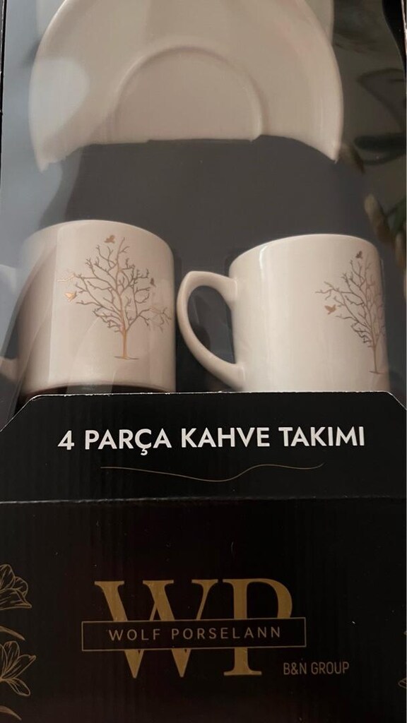 4 Parça kahve takımı - 4