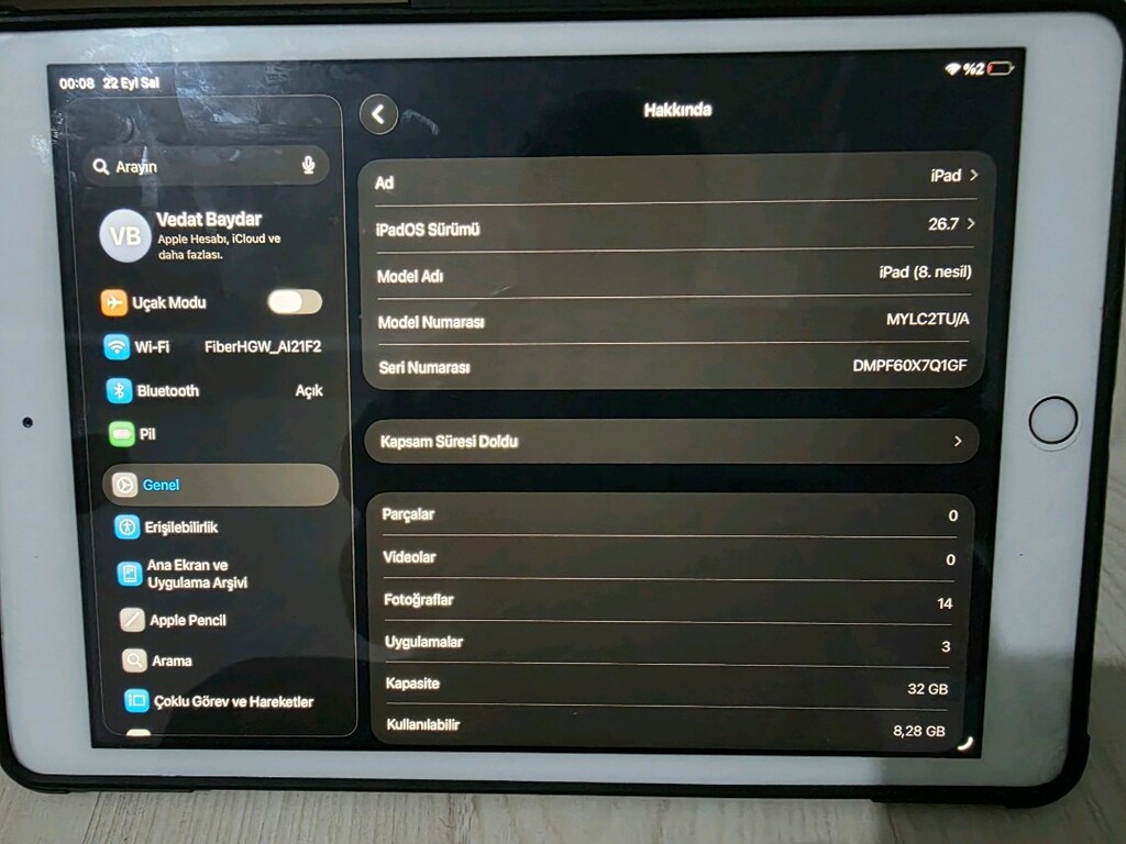 ipad 8 - 2