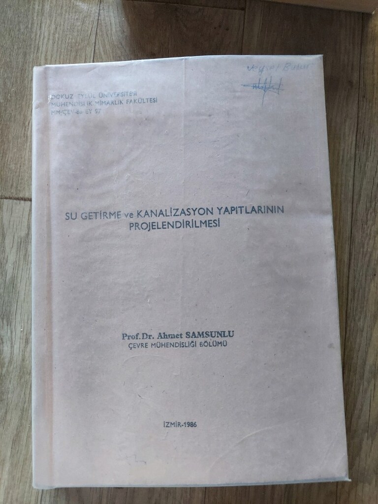 Çevre Mühendisliği Kitapları 17 adet - 14