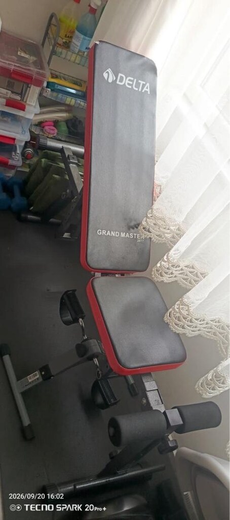 spor bench sehpası ve dambıl seti spor malzemeleri - 4