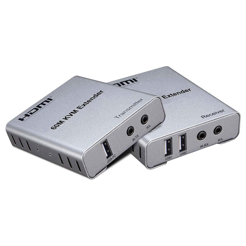 4K UHD 60 METRE KVM SWİTCH HDMI EXTENDER CAT5-6 (UZATICI) - 2