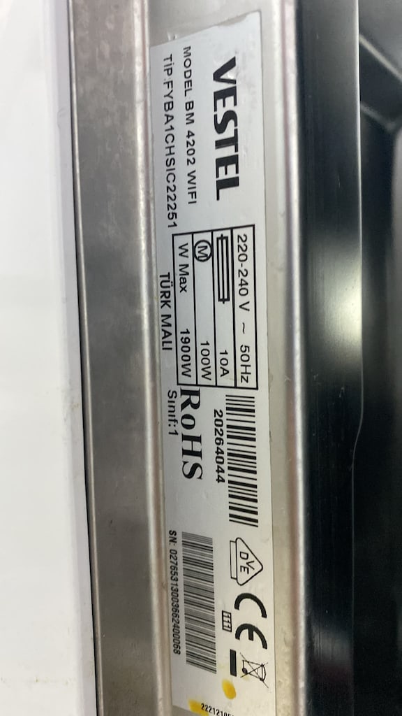 2. EL VESTEL MARKA BULAŞIK MAKINESI - 8
