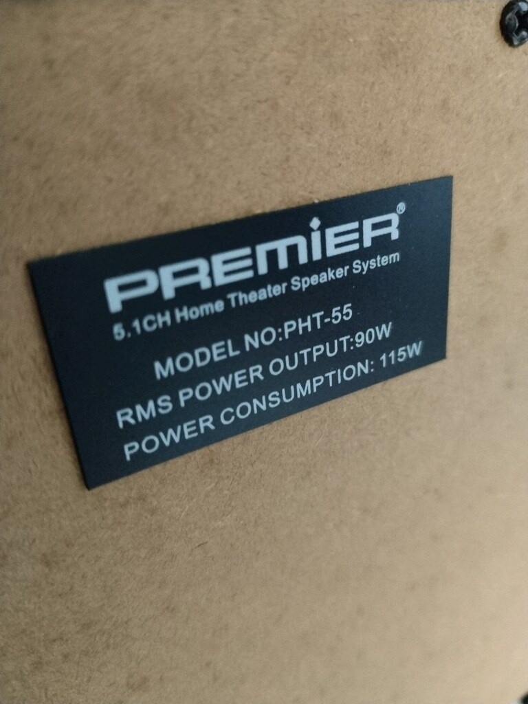 KULLANILMAMIŞ - PREMİER - PHT 55 MARKA VE MODEL NUMARALI KUMANDALI 5+1 - 6