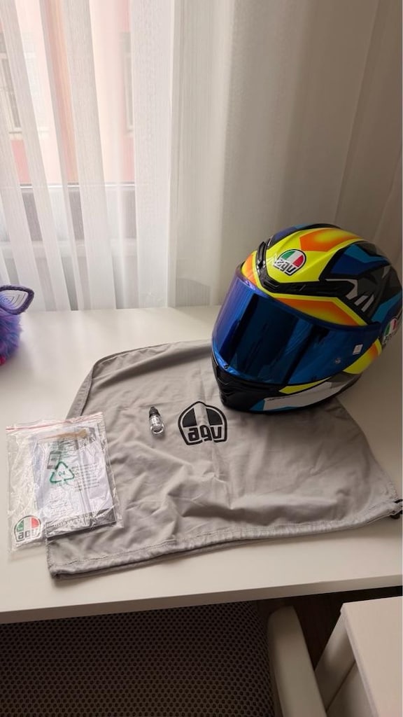 AGV K6s joan Black Blue Kapalı Kask L Beden - 2