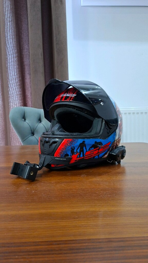 Sahibinden Sorunsuz LS2 Rapid Zombi Kask + Y5X İnterkom + Aparat Seti - 8
