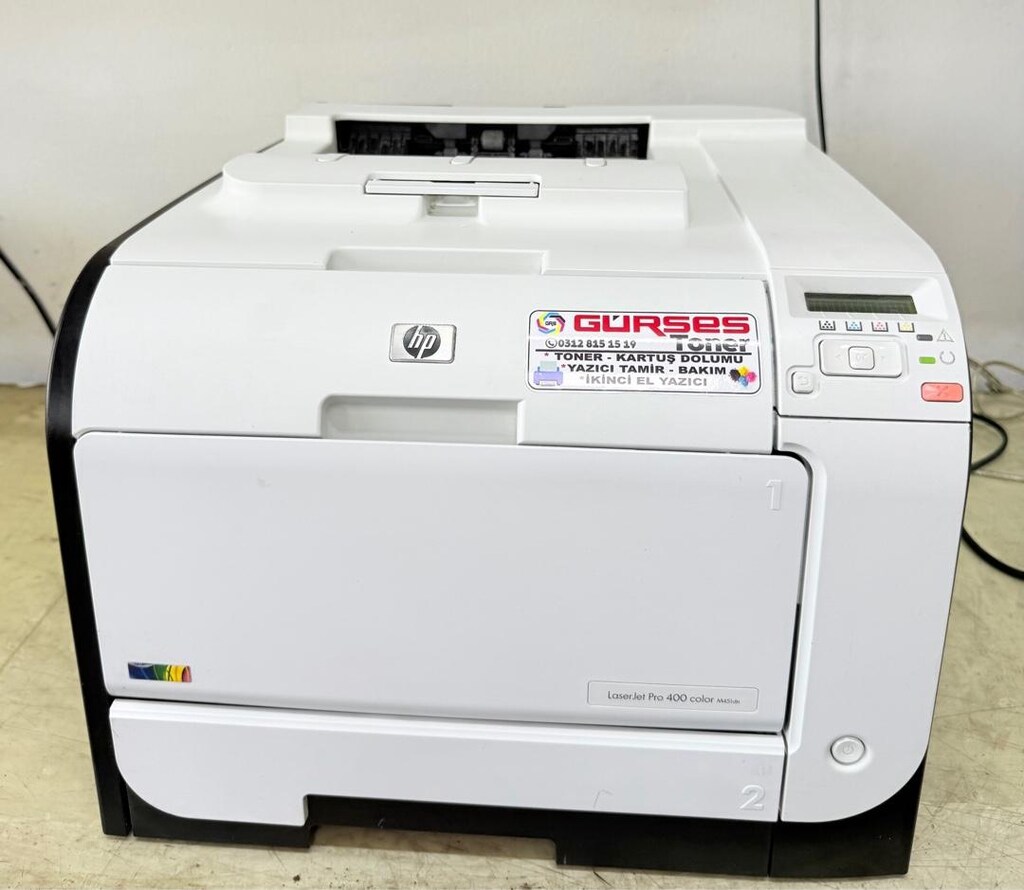 Yazıcı HP 400 Renkli Networklu Lazer Ekonomik Bakımlı