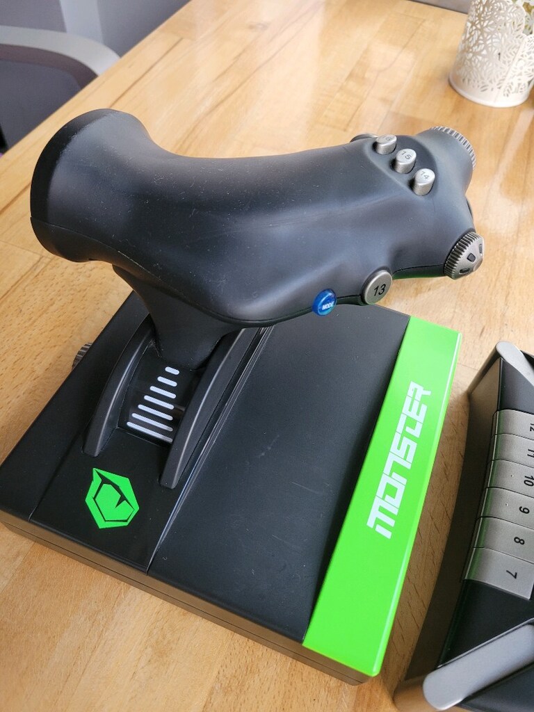 monster pusat pro flight stick - 2