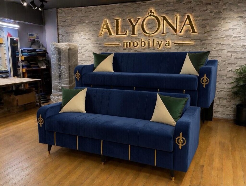ALYONA MOBİLYA DAN YATAKLI BAZALI ÇEKYATLAR KAPIDA ÖDEME İSTANBUL - 2
