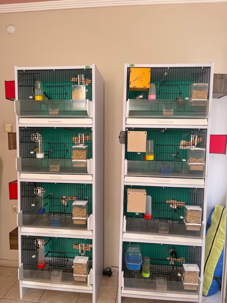 60 cm 4 katlı PVC kafes - 5
