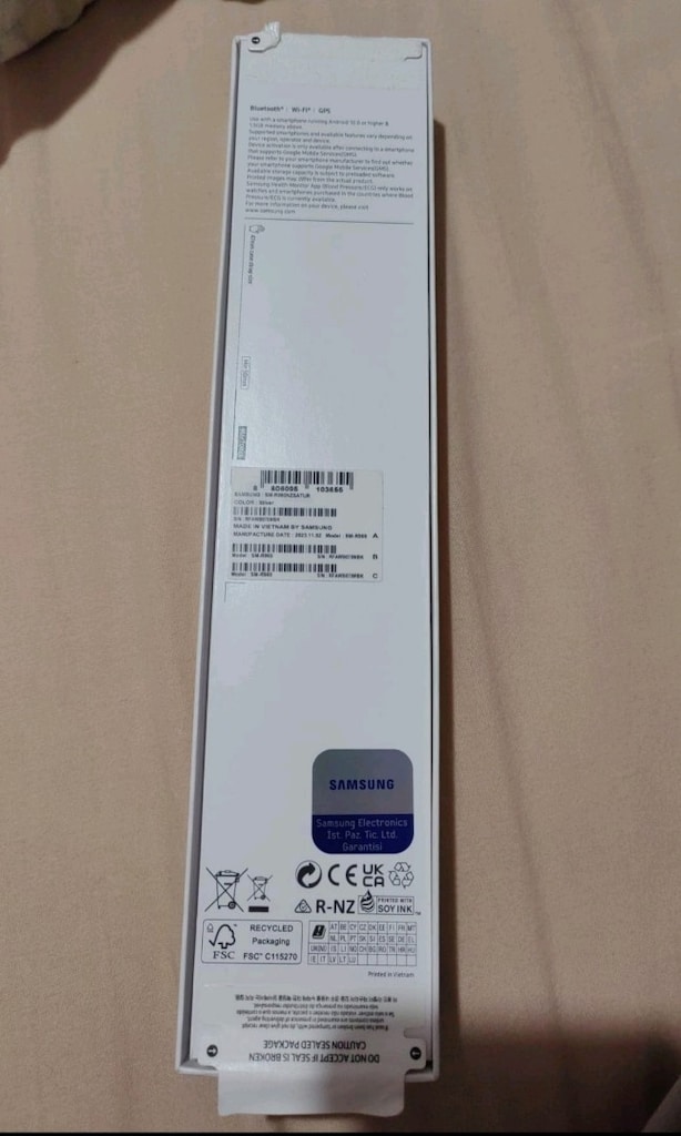 Samsung galaxy watch 6 classic 47mm sıfır tadında - 7