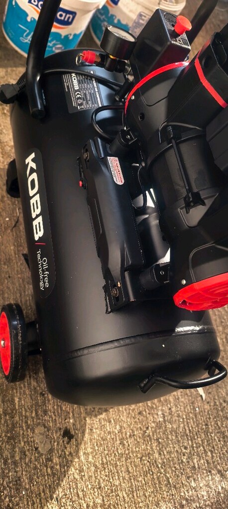 Kobb 50 lt hava kompresörü sessiz - 6