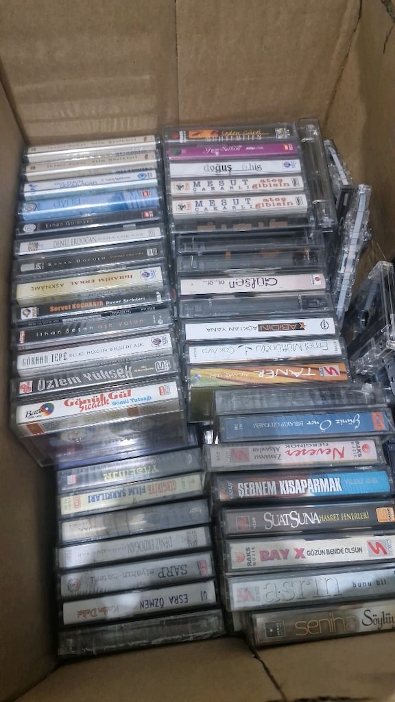 350 ADET ORJİNAL JİLATİNLİ RAKS KASET