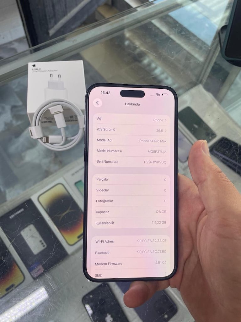 MÜHENDİSCELLDEN YURTİÇİ İPHONE 14 PRO MAX PİL %85 ORJİNAL TR - 9
