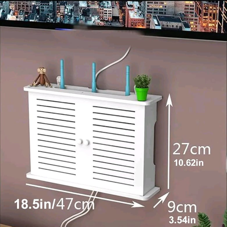 kablosuz WiFi yönlendirici Depolama Kutusu - 2