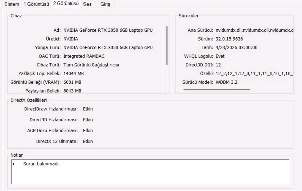 i5 13. Nesil Acer Nitro G@ming garantili oyun canavarı laptop - 8