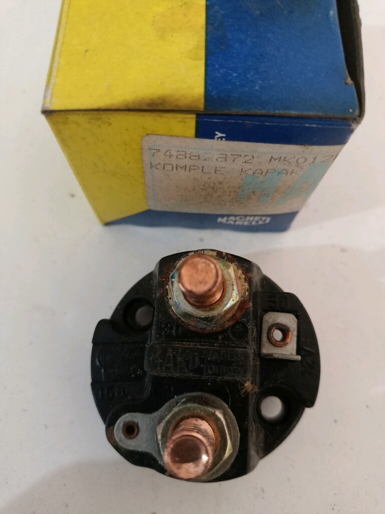 Eski Seri Sıfır Orijinal Mako Tofaş Fiat Marş Otomatiği Bakalit Kapağı - 2