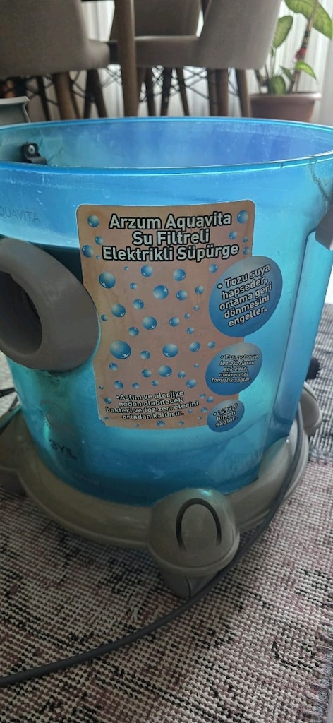 Elektrik süpürge su filtreli - 6