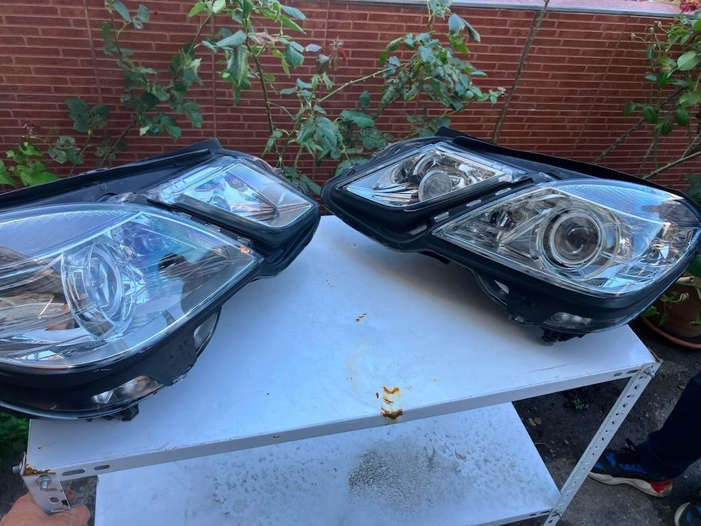 Mercedes W212 sag sol far hatasız tamirsiz orjinal cıkma pazarlıksız - 2