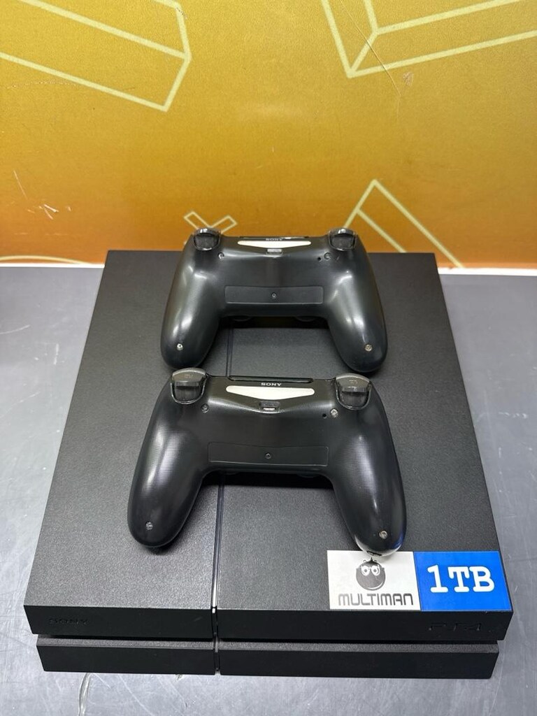PLAYSTATION 4 MAT KASA 1 TB KIRIK 20 OYUN YÜKLÜ + 2 ADET PS 4 KOLU - 3