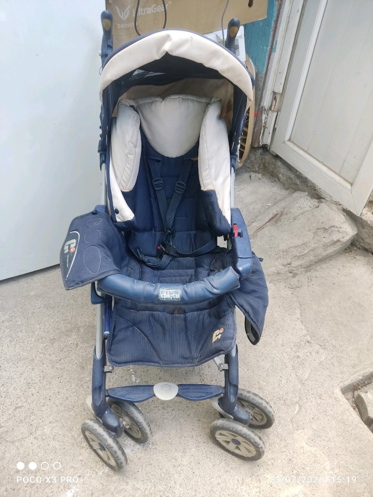Chicco marka baston Bebek Arabası katlanabilir - 3