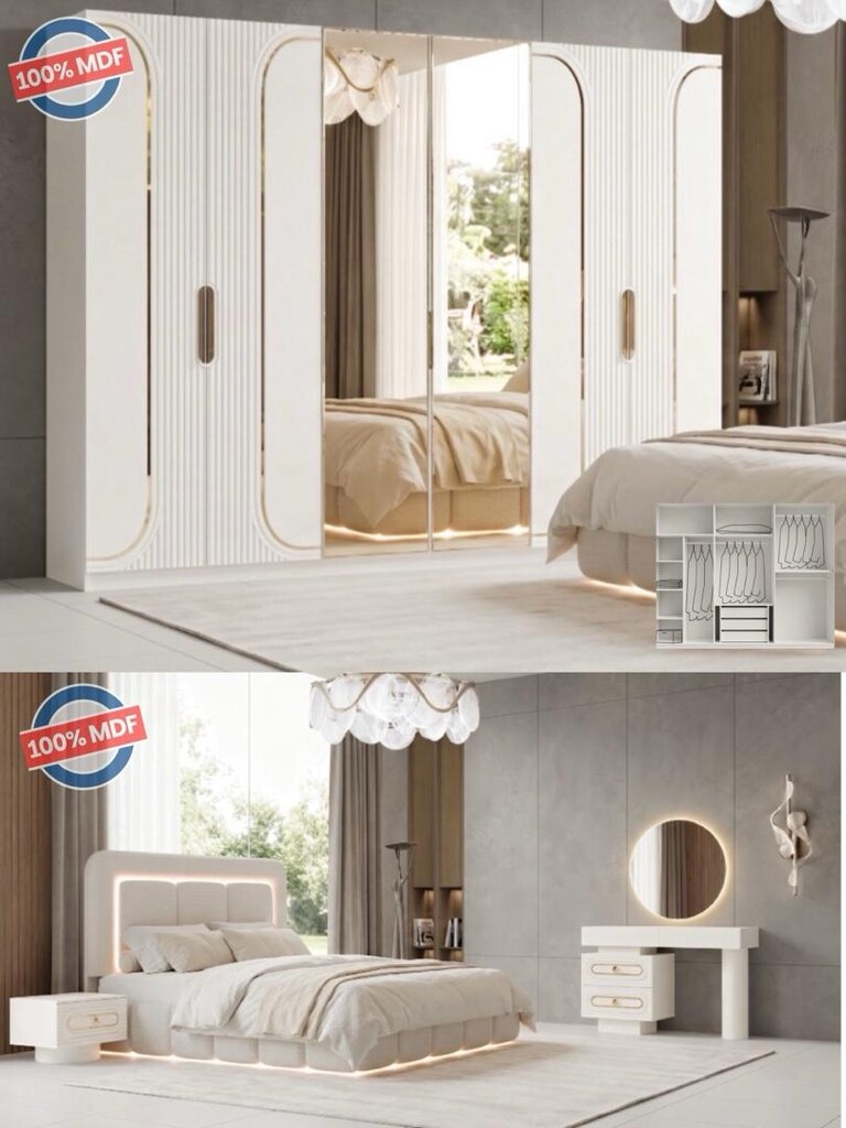 FABRİKA SATIŞ MAĞAZASI | 15 FARKLI MODEL YATAK ODASI | %100 MDF | - 5