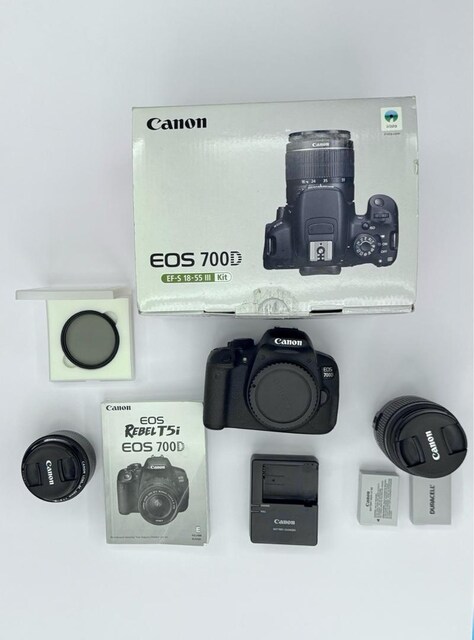 Canon 700D İlk sahibinden kutulu