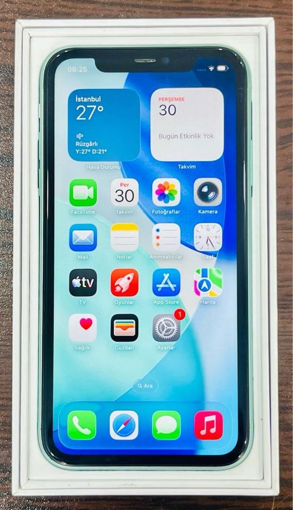 İPHONE 11 FUUL ORJİNAL 64 GB PİL/74 - 2