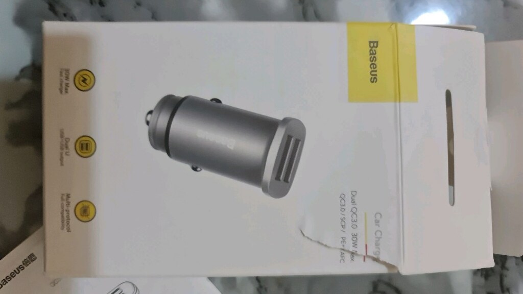 araç içi baseus 30 watt hızlı şarj - 2