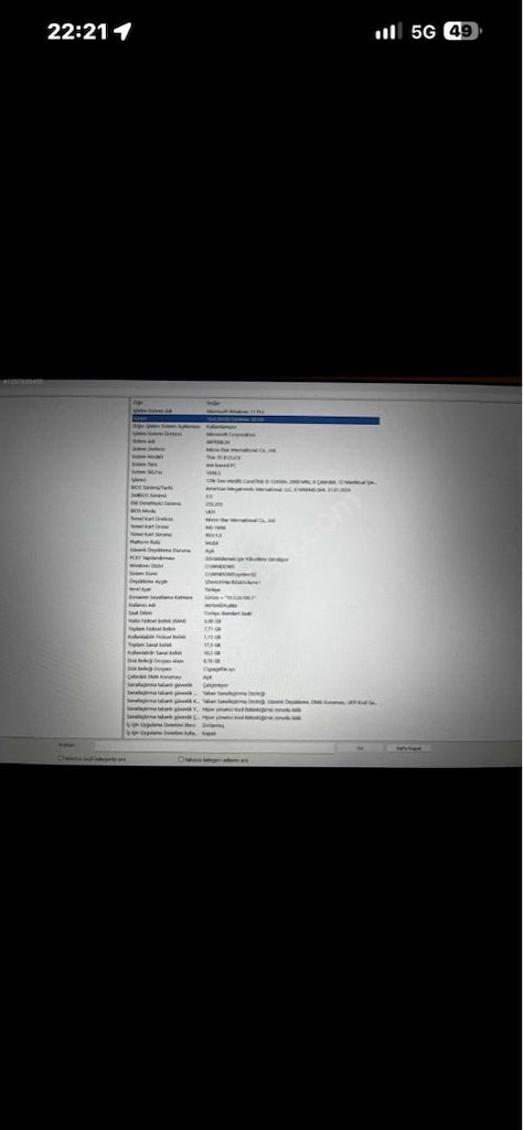 MSİ 8GB RAM 512GB SSD RTX2050 - 7