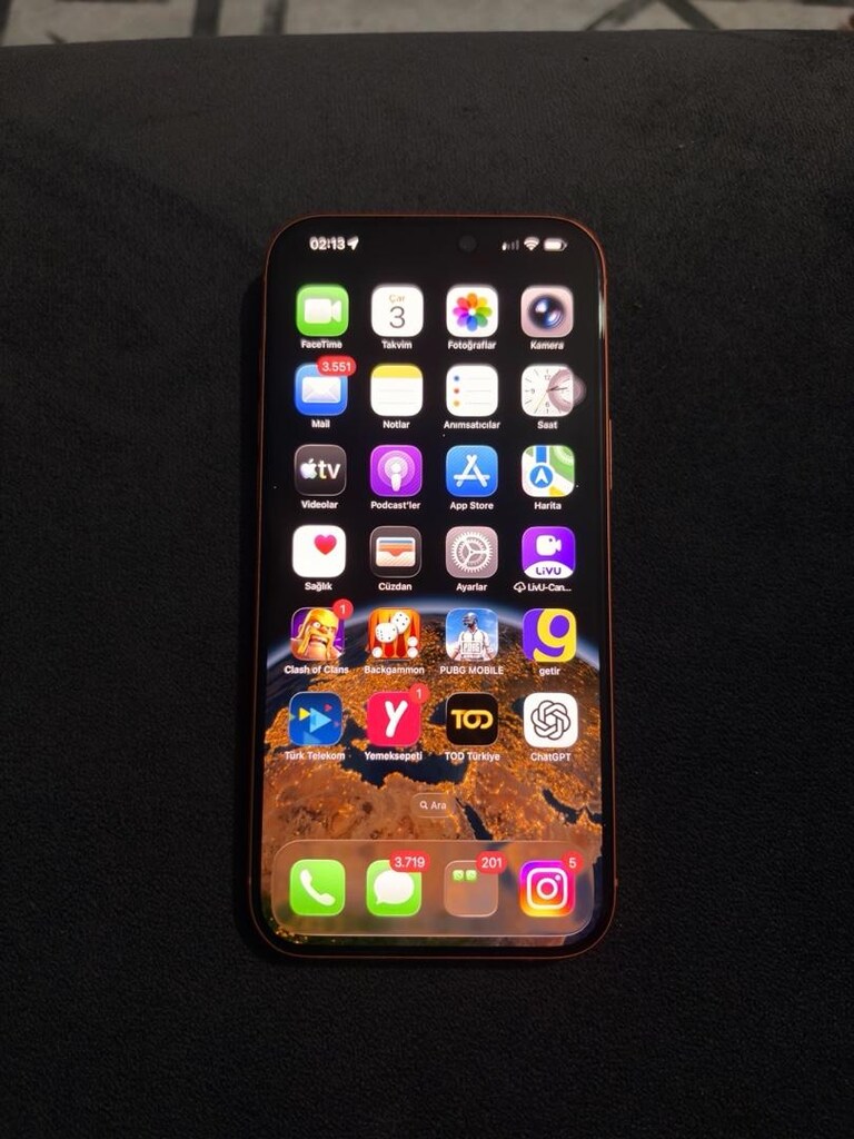 17 pro max 1 yıllık cihaz 256 gb - 2