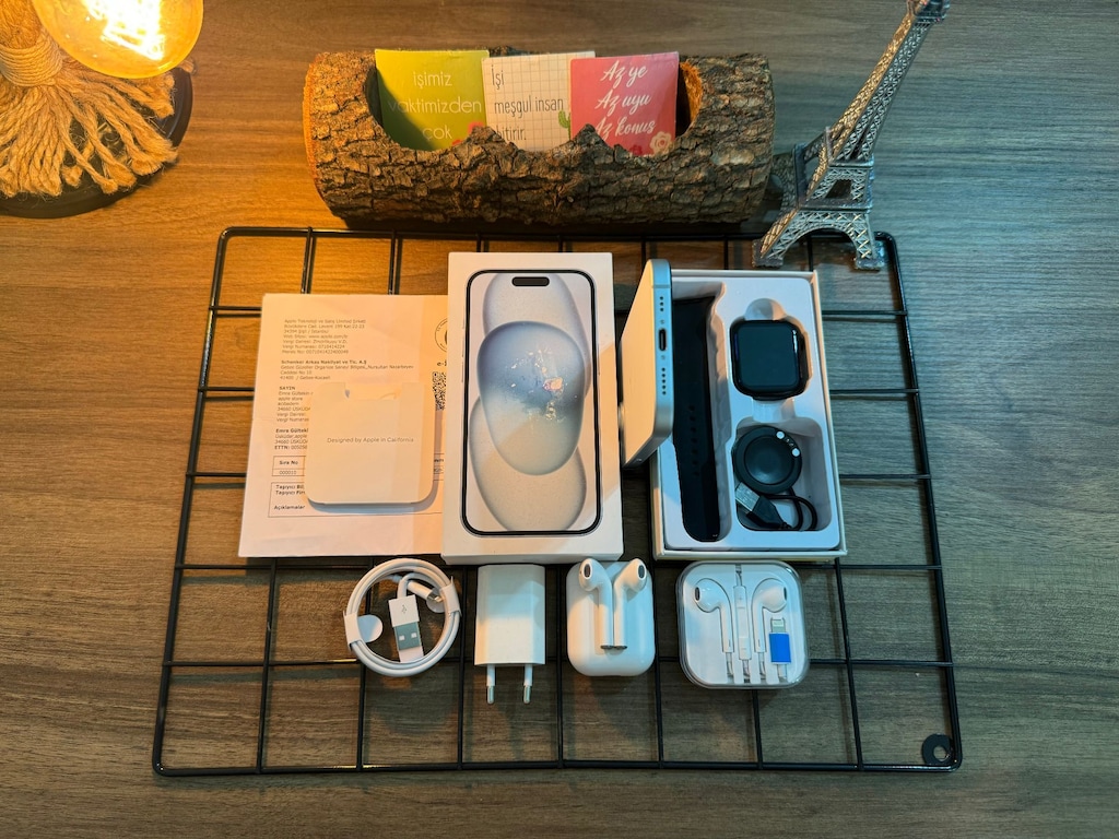 21 AY GARANTİLİ İPHONE 15 BLUE - 7