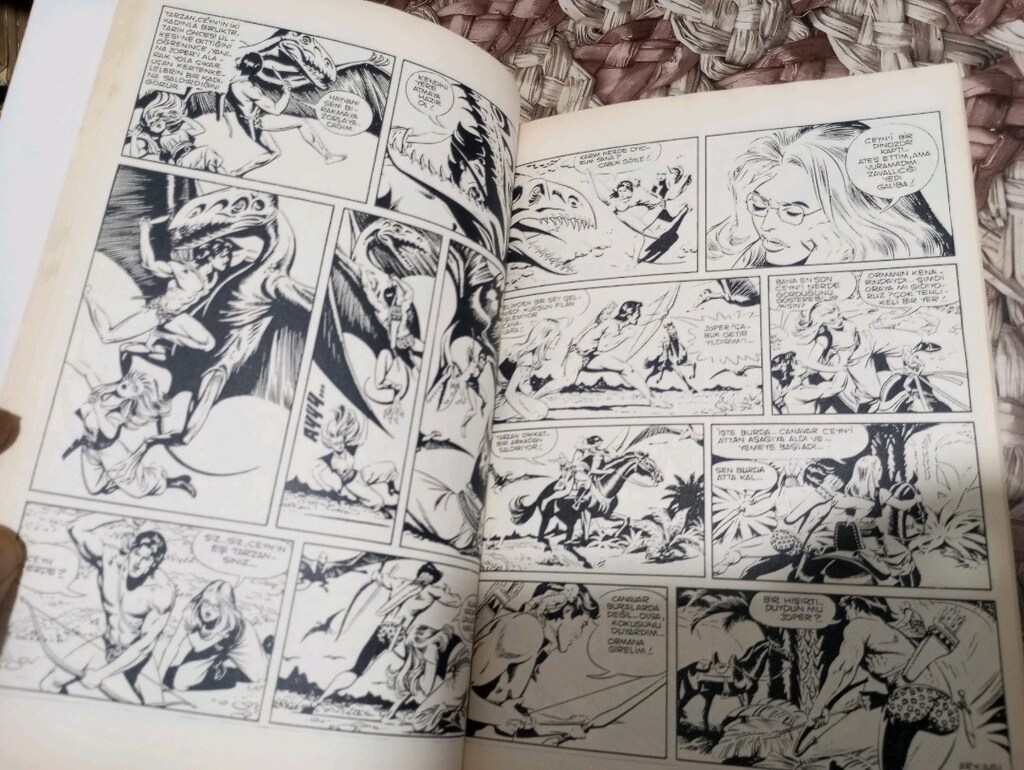 Tarzan cilt 2-6 çok nadir çizgi roman - 2