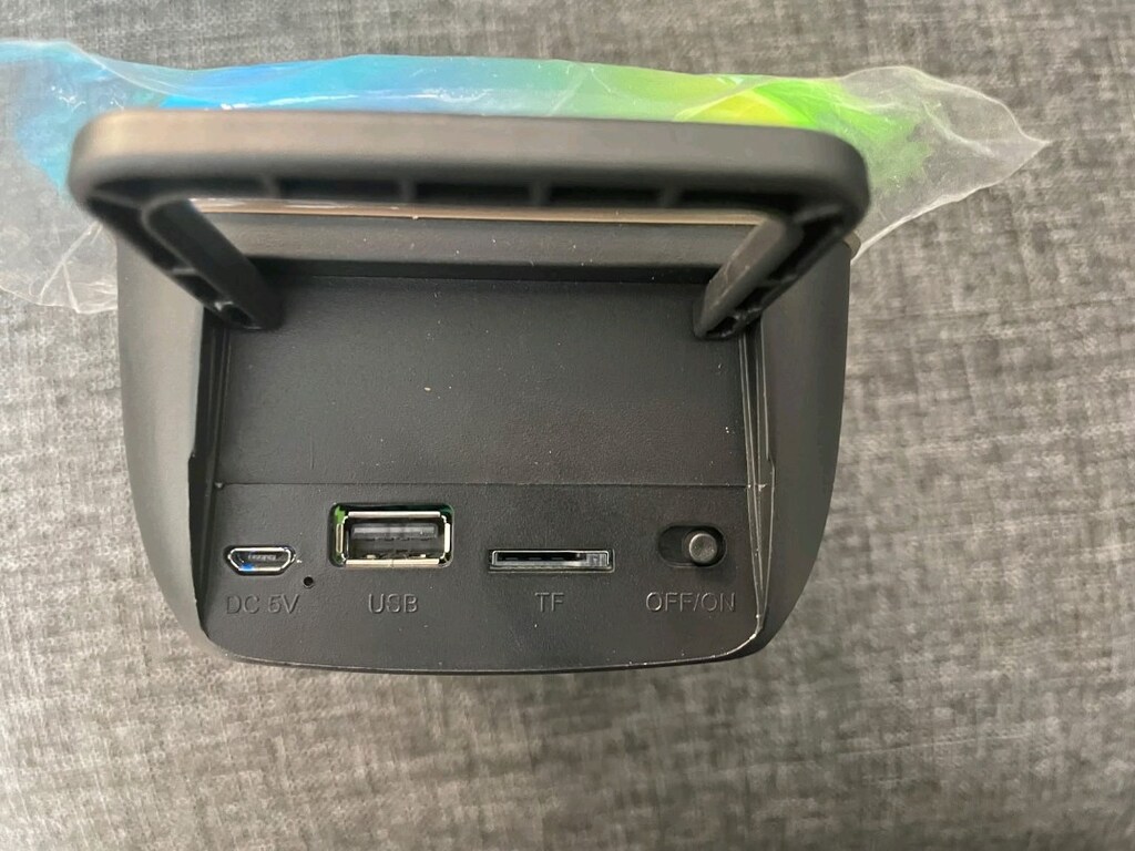 Sıfır şarzlı RGB ışıklı ses bonbası - 4