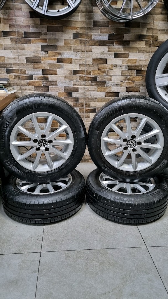 AYDİLEK JANT LASTİK PLUS 15 5X100 VOLKSWAGEN JANT TAKIMI OLUP 185 65 1 - 2