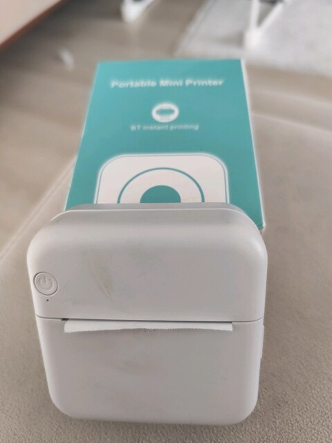 Taşınabilir Mini Termal Yazıcı (Bluetooth Destekli)