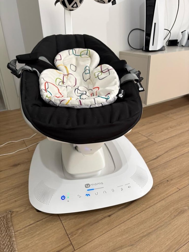 4moms MamaRoo 5.0 Elektrikli Ana Kucağı Black - 6