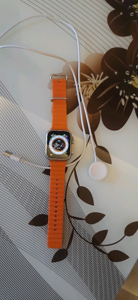 AKILLI SAAT APLLE SMART WATCH ULTRA 49MM TİTANYUM - 6