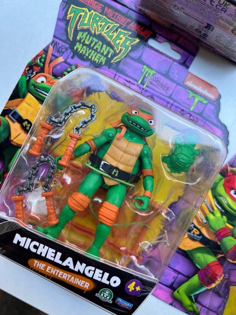Ninja Kaplumbağalar Mutant Mayhem Figürleri - 4