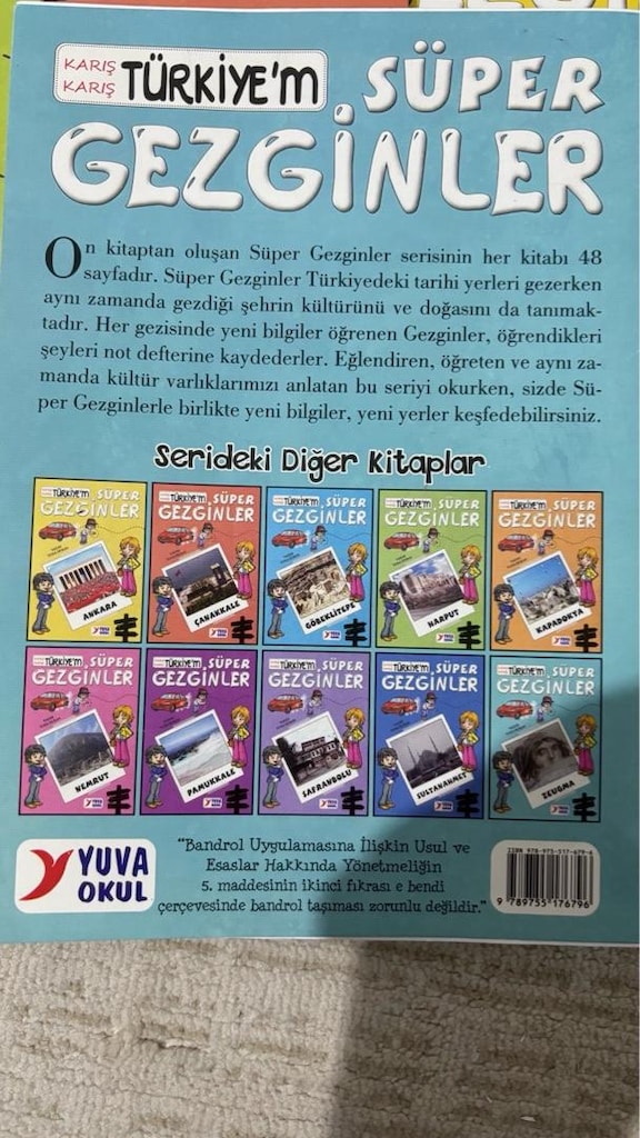 Türkiye'm Süper Gezginler Kitap Seti - 4