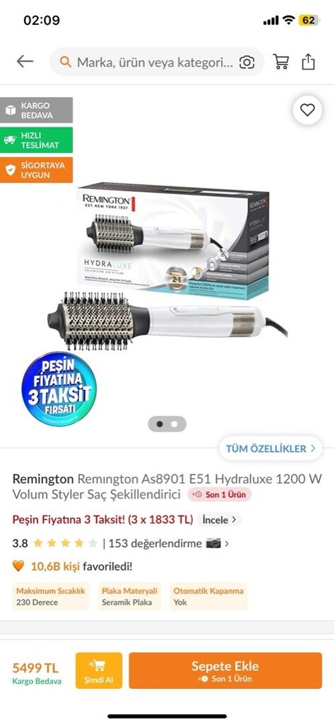 remington hydraluxe saç şekilendirici - 4