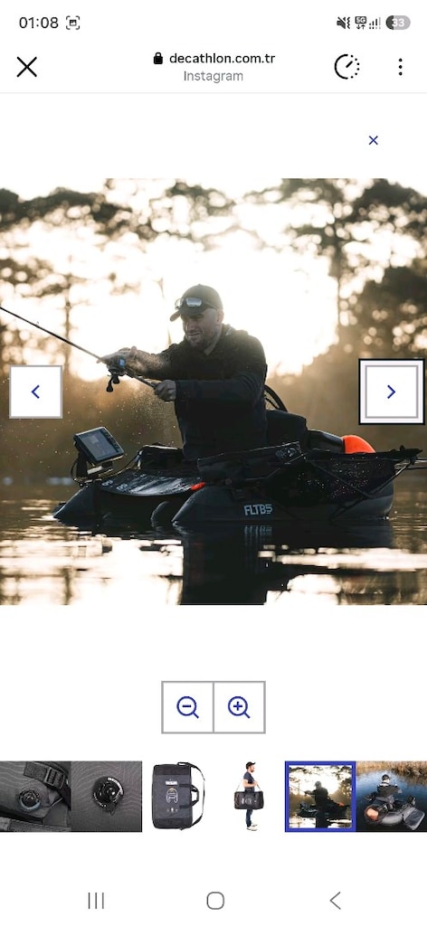 Fltb5 decatlon belly boat - 2