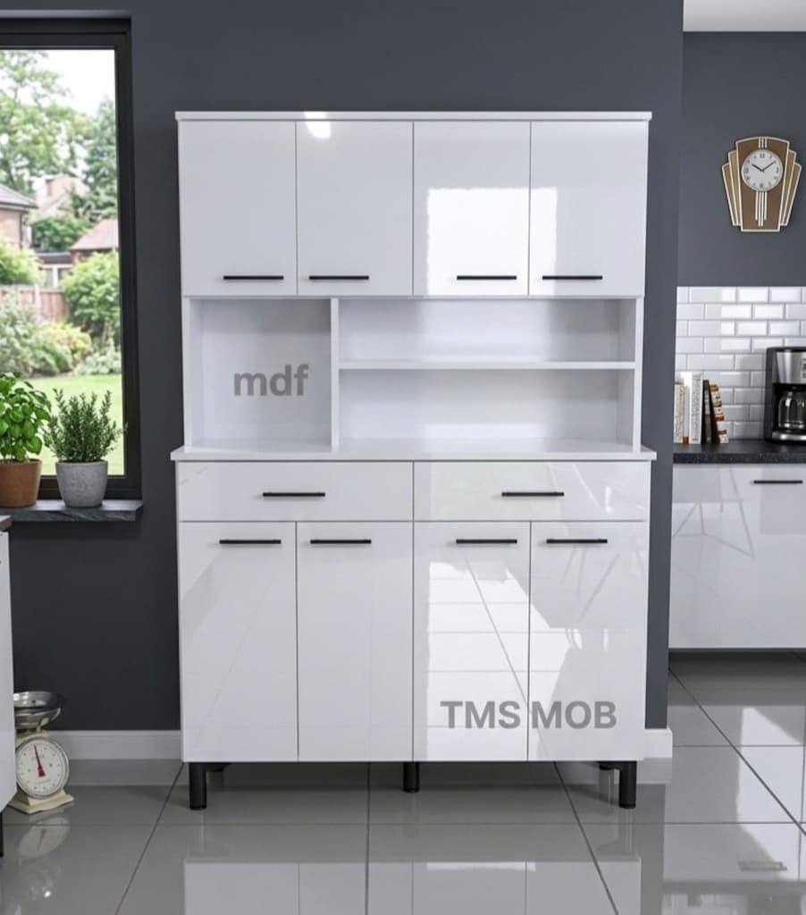 Dolap Mdf Kahve köşesi dolabı Kiler Erzak Mutfak dolap