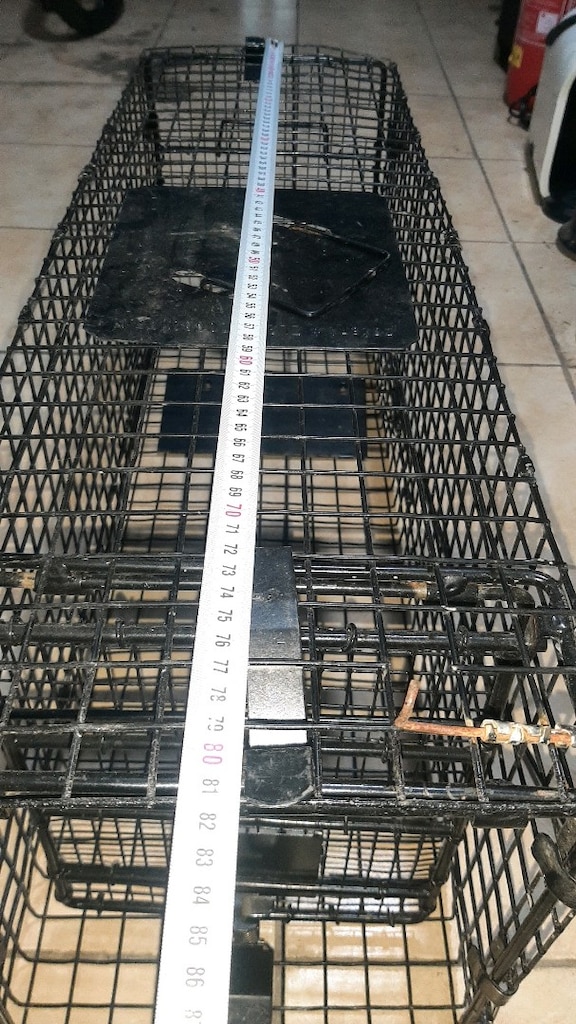 Siyah Metal Hayvan Tuzağı - 7
