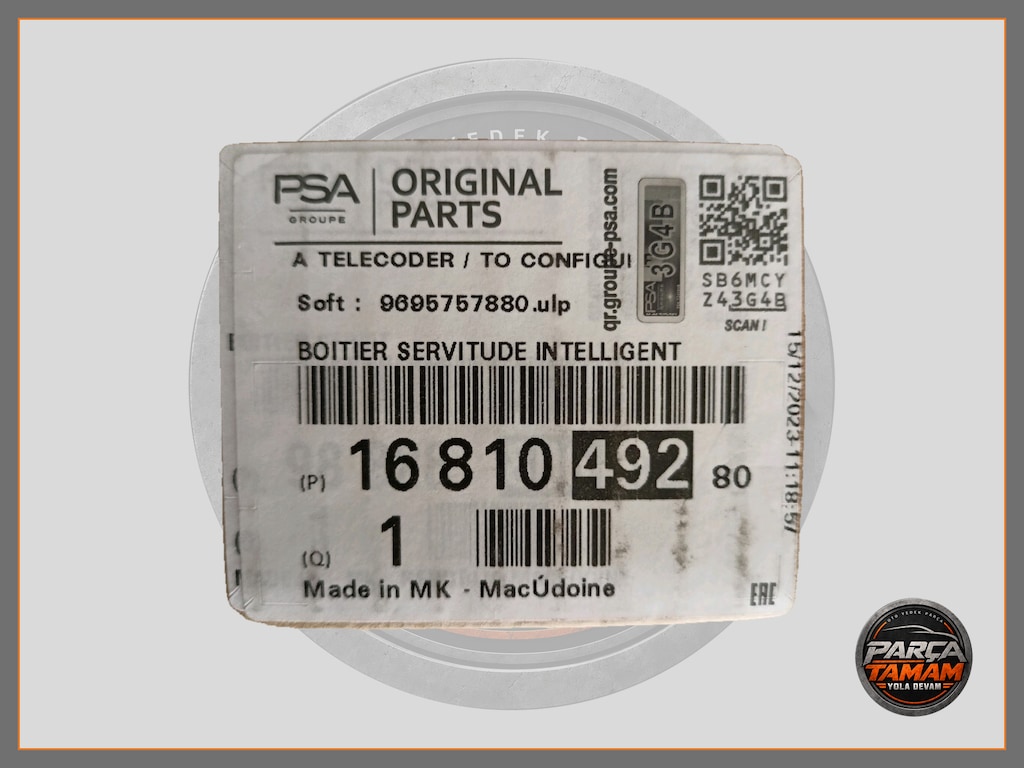 PEUGEOT CİTROEN FİAT BCM BEYNİ ORJİNAL 9832880680 - 6